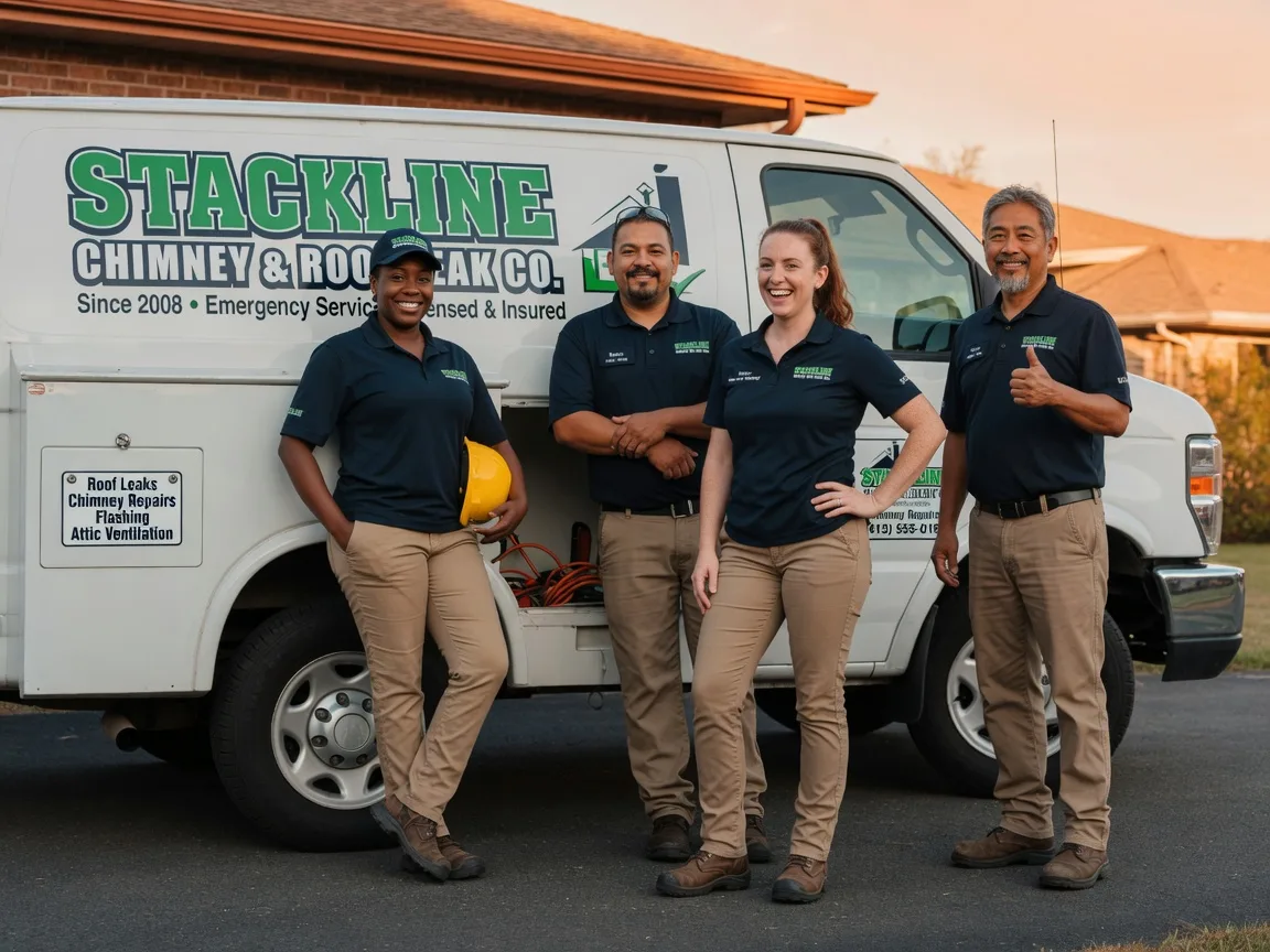 Chimney flashing repair company in Lowndesville, SC